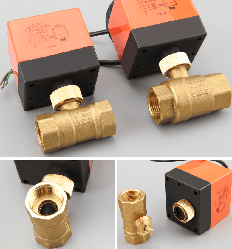 Air Conditioning Floor Heating Miniature Two-way Ball Val…
