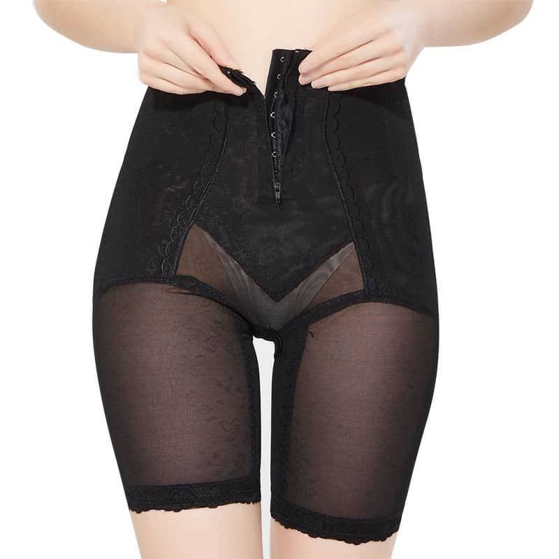 Body corset body shaping pants hips belly zipper buckle t…