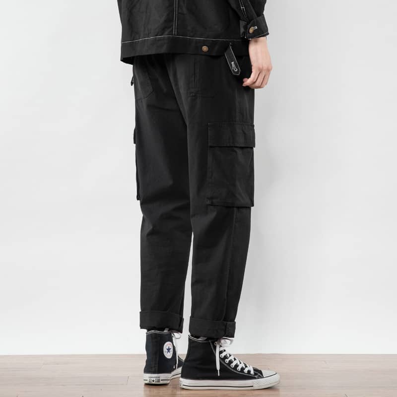 Trendy All-Match Spring Hong Kong Style Casual Trousers