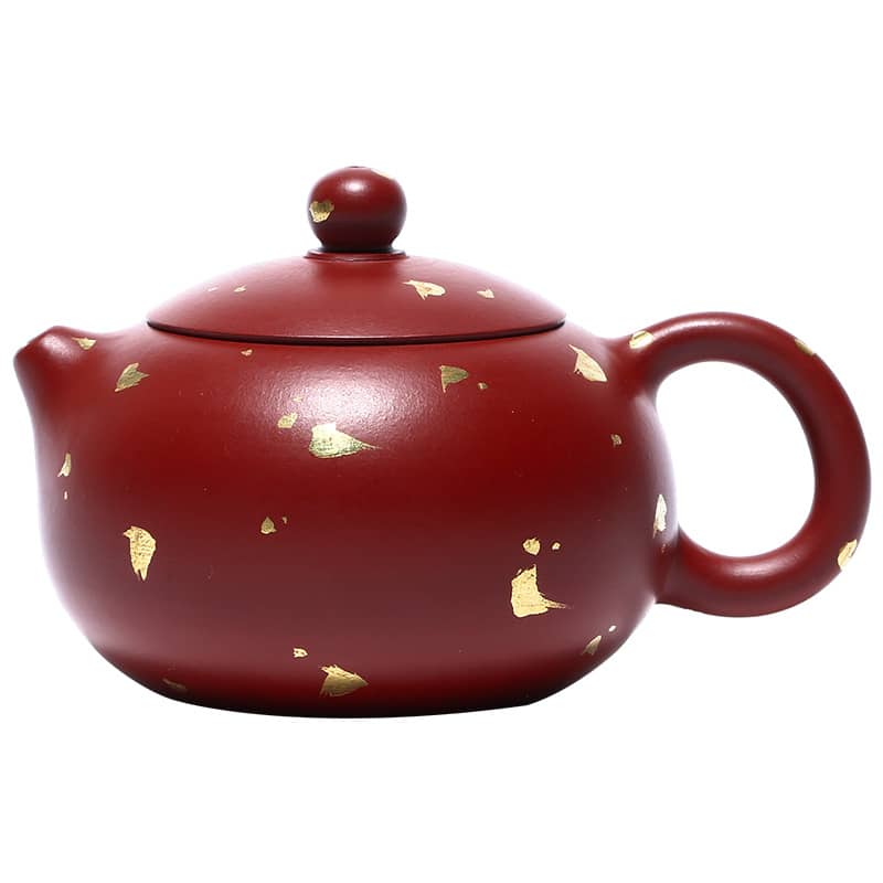 Original ore Dahongpao sketch with gold Xishi pot Kungfu…