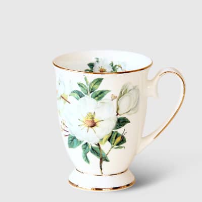 European Style Mug Ceramic Large Capacity Bone China Wate…