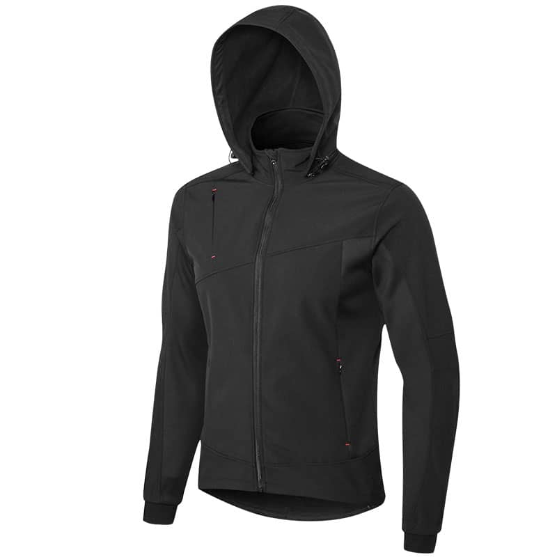 Windshield And Warm Cycling Jersey Fleece Long-sleeved To…