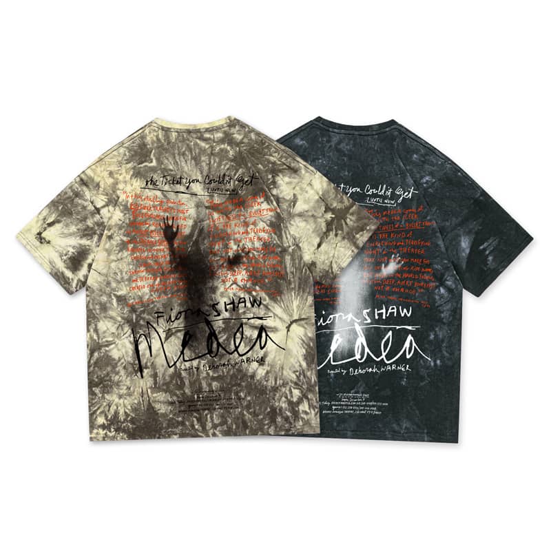 Ins Hip-hop Print Loose Half-sleeved Men's Bottoming Shir…