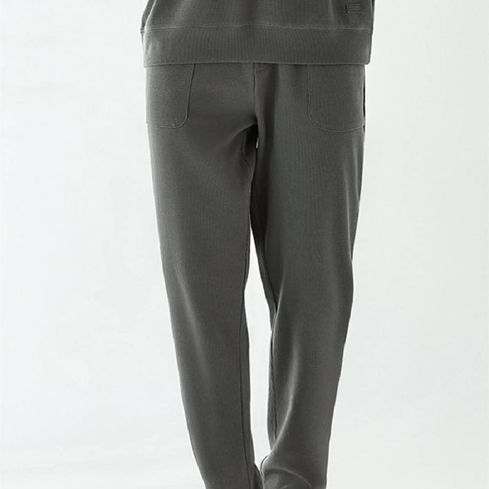 Fashionable Knitted Straight Casual Sweatpants Men