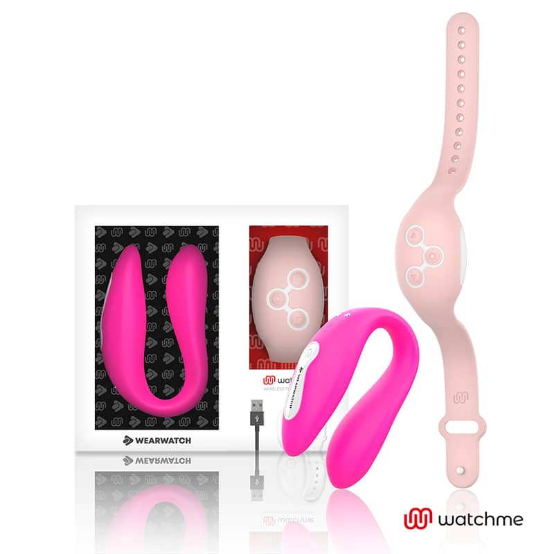 WATCHME DUAL TECHNOLOGY VIBRATOR FUCHSIA / PINK
