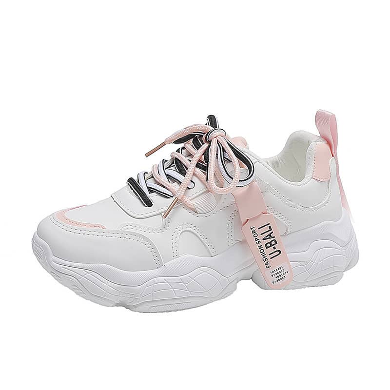 Korean Style Student Sports Shoes Women Running Street Sh…