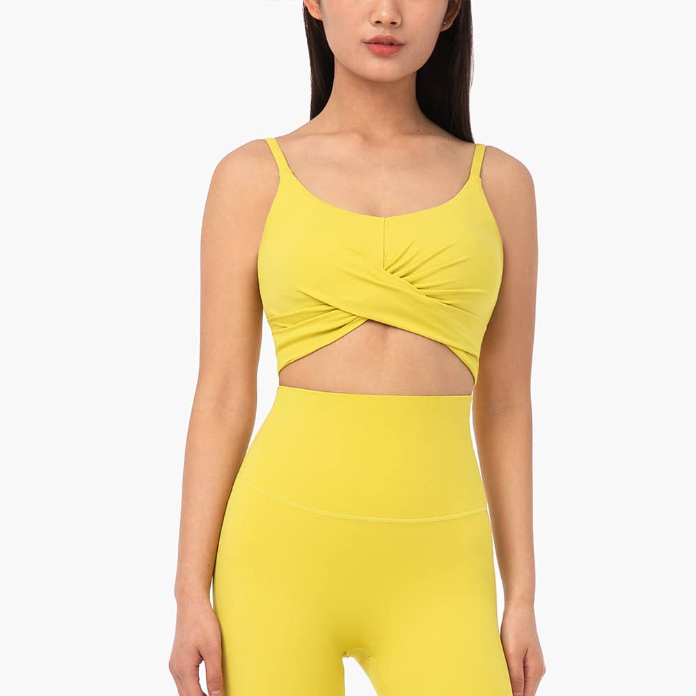Tianzhu fold beauty back fitness yoga bra