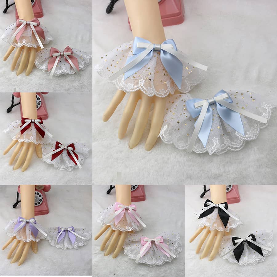 Multicolor All-match Lace Soft Girl Hand Sleeve Jewelry