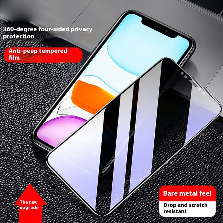Privacy Tempered Film Four Sides Peep-proof Mobile Phone…